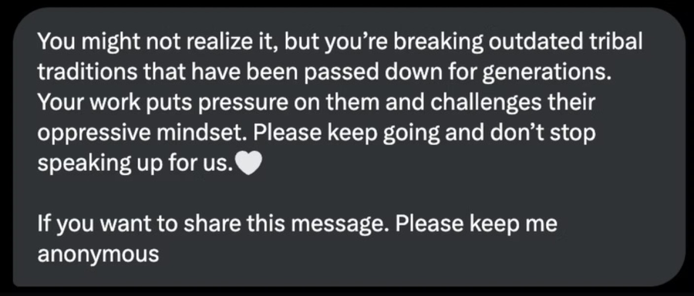 Let Women Speak Free Your Face Event