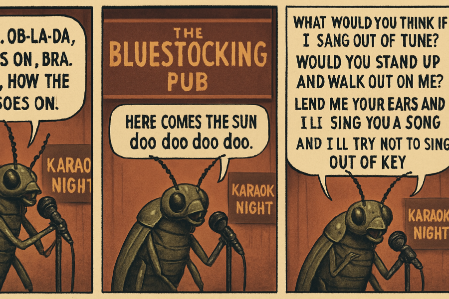 The Bluestocking - holding the line and losing the thread