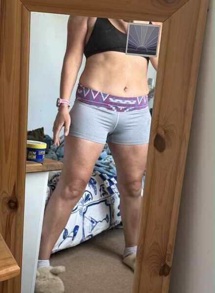 To think I do have muscular arms?
