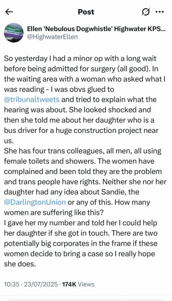 NHS Fife tries to silence nurse - Sandie Peggie vs NHS Fife Health Board and Dr Beth Upton - thread #41