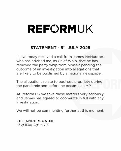 How could Reform form a government when they are such an absolute shitshow?