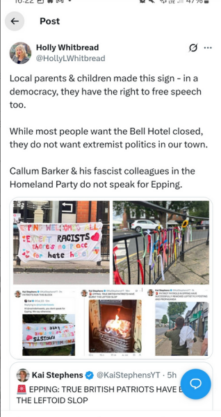 This migrant problem is going to let Reform in isn’t it?