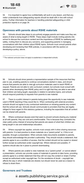 Statutory guidance on RSE and health education now out from DfE