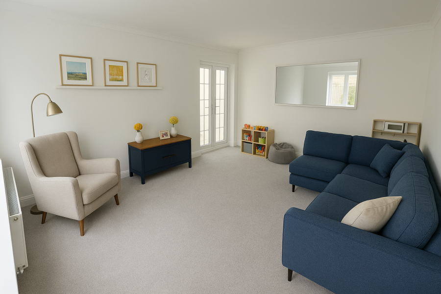 How would you lay out this living room?