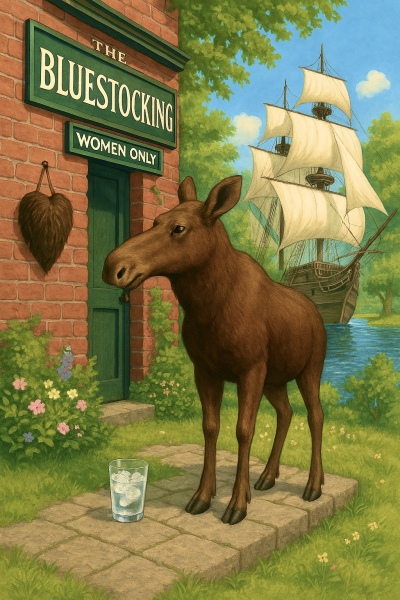 Gussies Grips' Grandfather. Door to door merkin salesman.