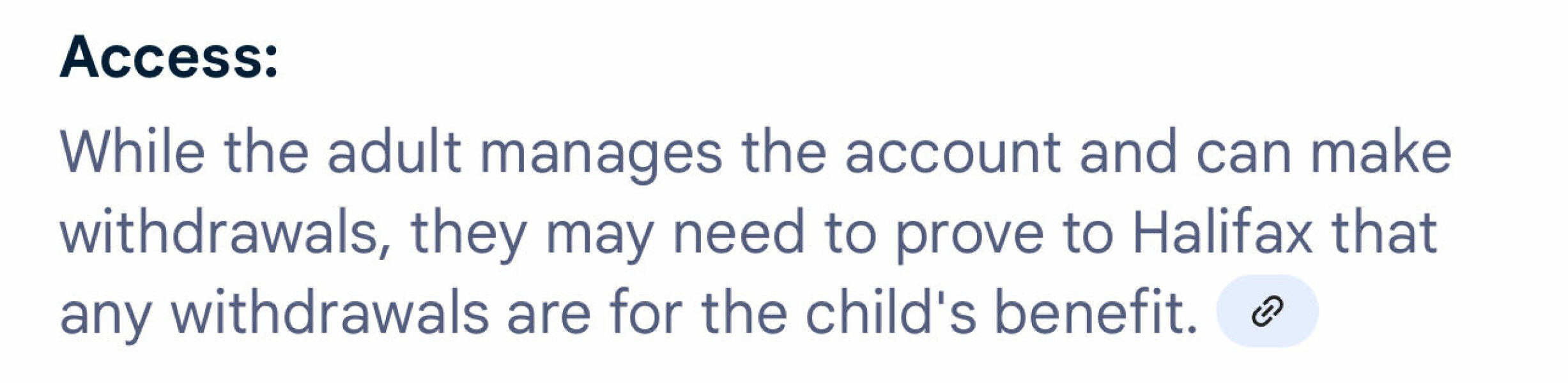 Trustee has cleared account