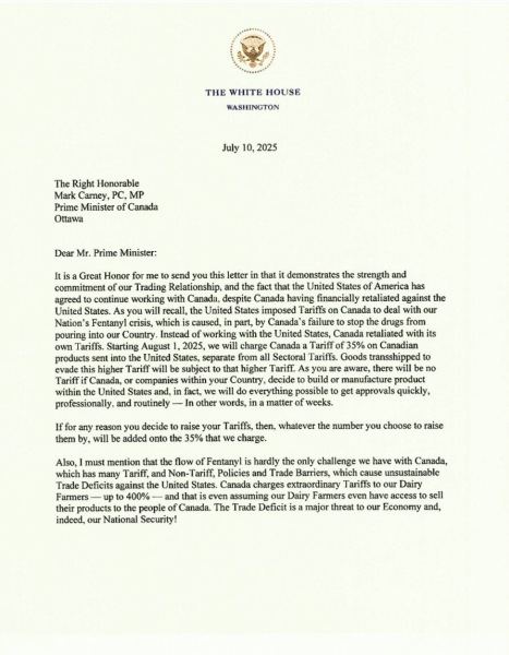 Any other Canadians on here wanting to comment on the trade war (US friends welcome)?