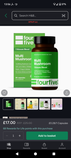 Supplement regime