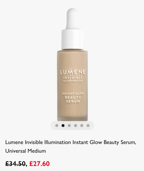 tinted serum?