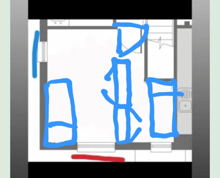 Siblings sharing bedroom, 5 year age gap, boy/girl layout ideas