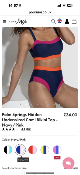 Bikini or cossie for a large chested 14 year old