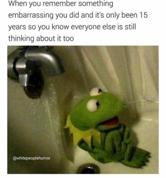 Do you ever cringe at something you said and it sits with you for days