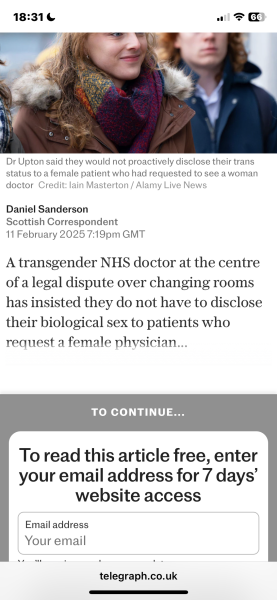 "Biological sex is a multidimensional variable with various components" - Thread 2