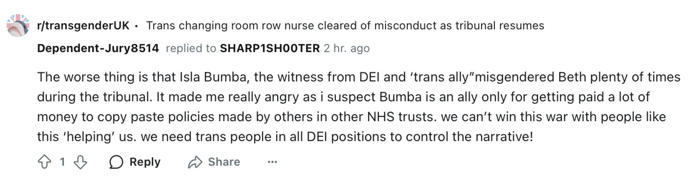 NHS Fife tries to silence nurse - Sandie Peggie vs NHS Fife Health Board and Dr Beth Upton - thread #29