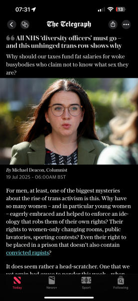 Nurse who challenged trans doctor for using female changing rooms is cleared