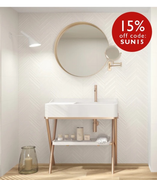 Scandi bathroom - would this work?