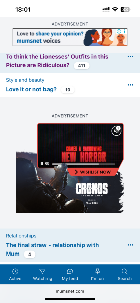 Advert won’t stay muted