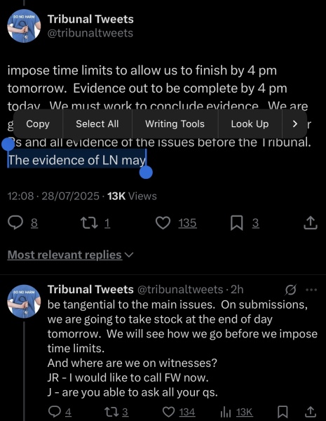 NHS Fife tries to silence nurse - Sandie Peggie vs NHS Fife Health Board and Dr Beth Upton - thread #45