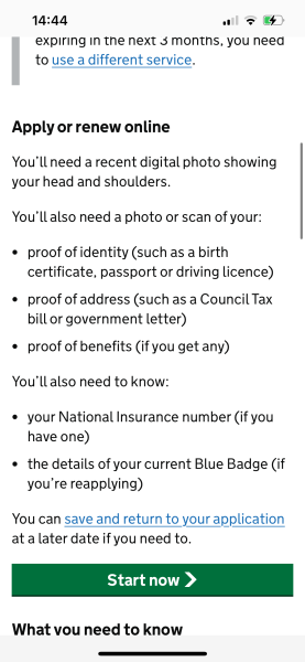 Why do people question blue badge holders?