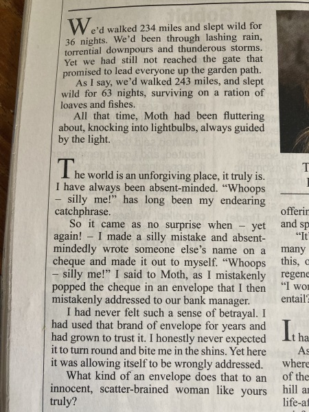 Thread 10: To feel disappointed after reading this in The Observer about the author and her husband from The Salt Path book and film?