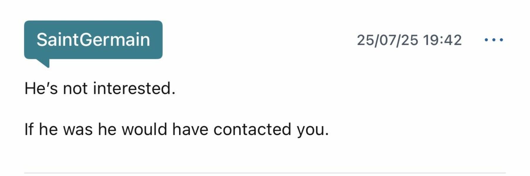 It would be weird, wouldn't it, to contact a man I like more than five years since I last heard from him?