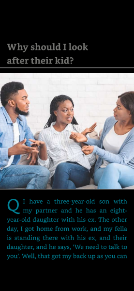 Step parents  Just be a doormat  from Bella magazine