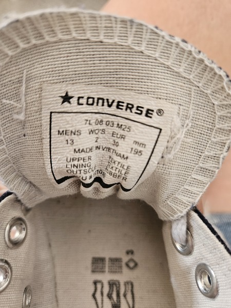 Converse kids sizing