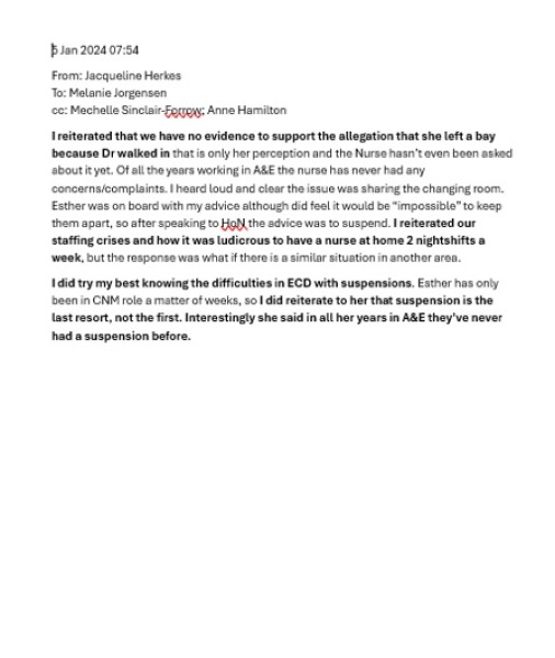 NHS Fife tries to silence nurse - Sandie Peggie vs NHS Fife Health Board and Dr Beth Upton - thread #39