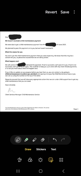 Has anyone had this from CMS - what does it mean?