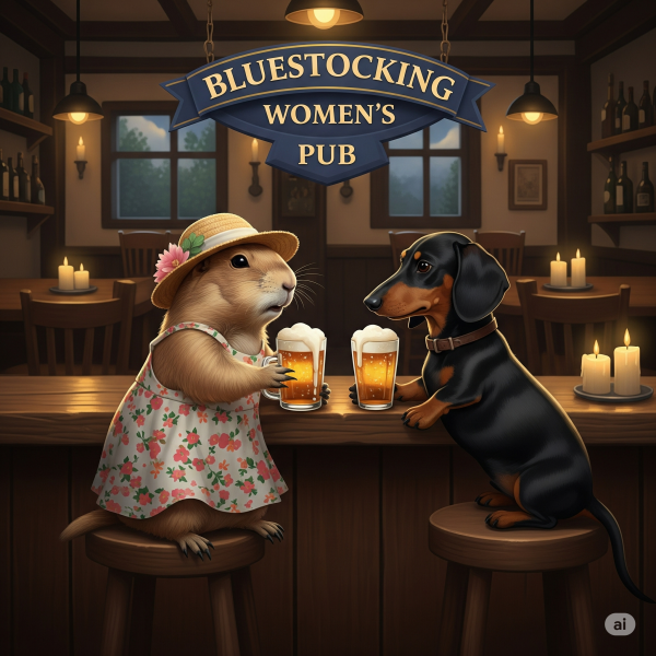 The Bluestocking - holding the line and losing the thread