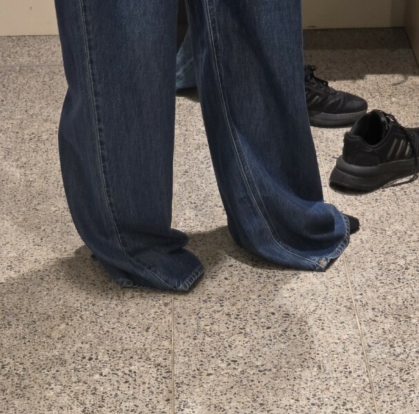 Why are jeans so long