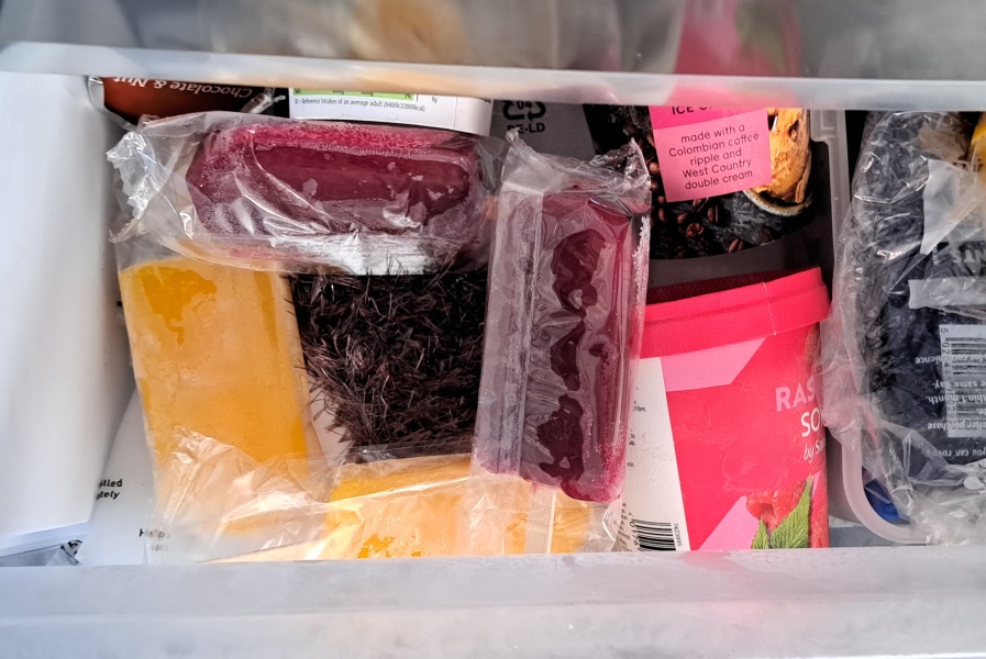 Gussies Grips' Grandfather. Door to door merkin salesman.