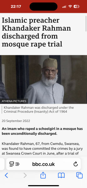 4 yrs for cutting down tree, no jail time for rape