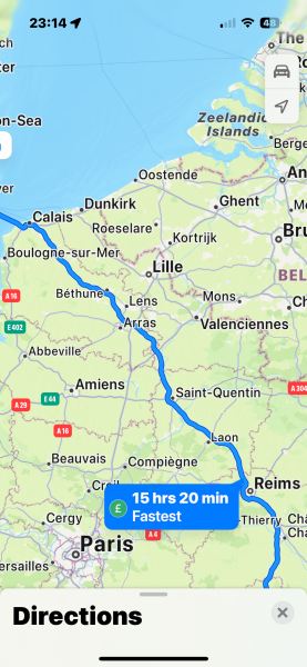 Camping in a specific part of France….