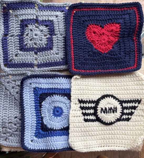 Woolly Hugs. Desperately sad news we are afraid. Making a Blanket for lovely Swashbuckled whose son has tragically died.