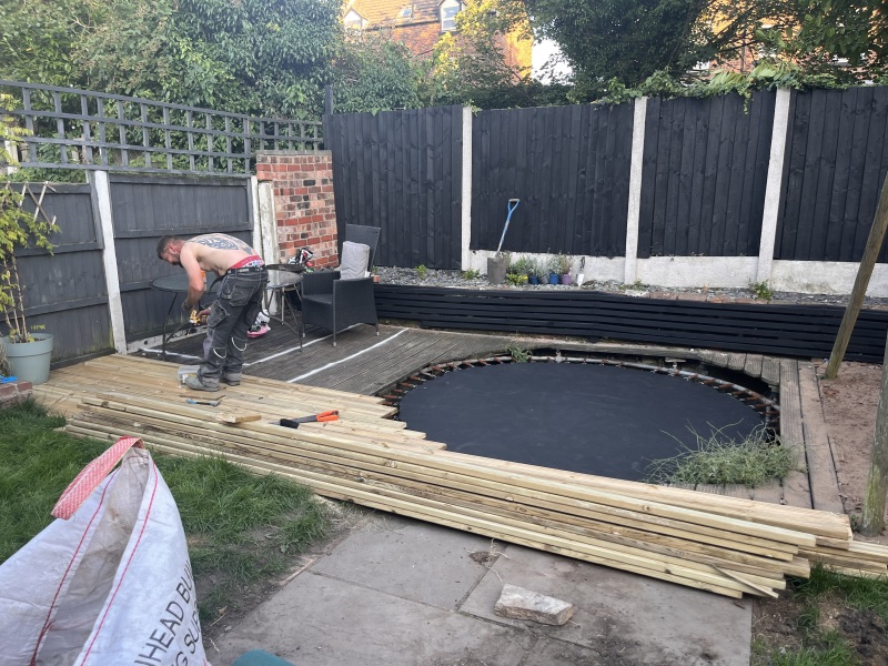 What colour for new decking?