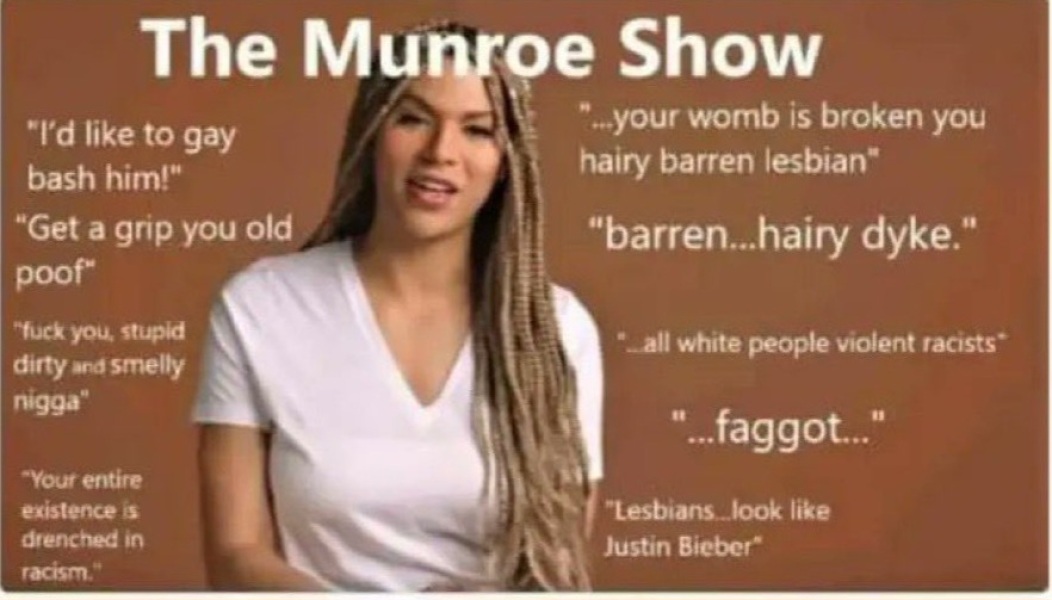 Munroe Bergdorf on the BBC