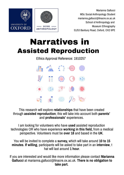 Research on Narratives in Assisted Reproduction: Participants Needed