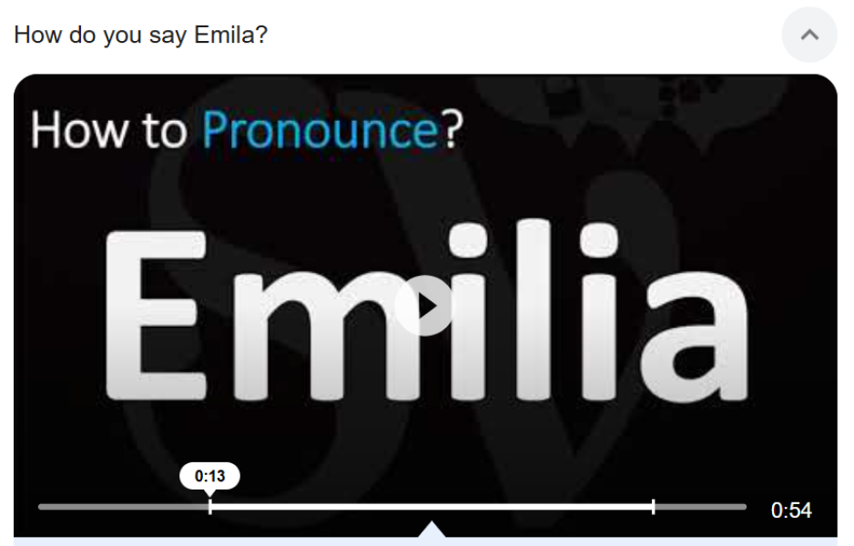 Everyone is getting my baby's name wrong