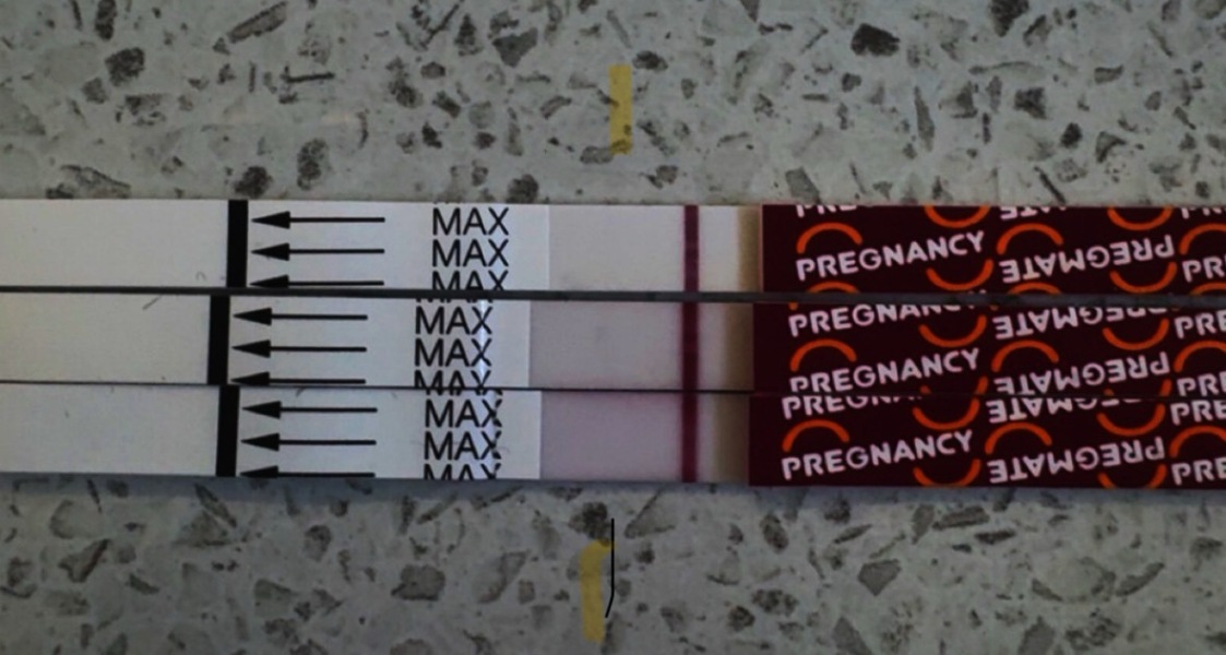 7dpo & 8dpo pos? Or Pregmate indent