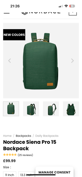 Stylish but comfortable backpack for work - Osprey/Coach/Bellroy/Nordace?