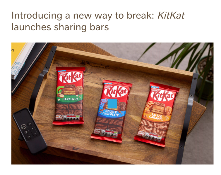 ""KIT- KAT""  Aibu to be a tad disappointed
