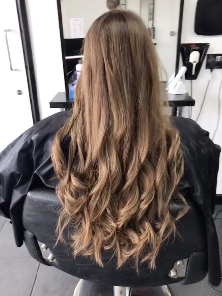 To wear my hair long at 40