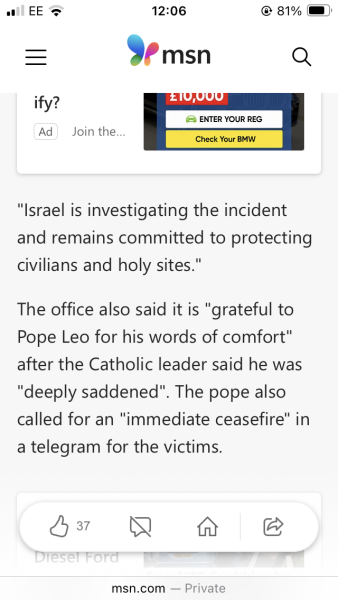 Christian town in west bank attacked and burned