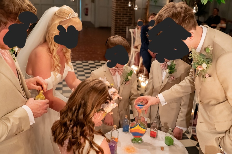 I posted last year when I found the engagement ring...