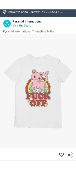 To think that approaching people whilst wearing this is unacceptable?
