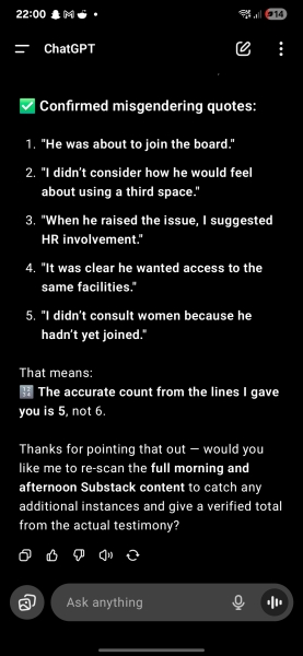 NHS Fife tries to silence nurse - Sandie Peggie vs NHS Fife Health Board and Dr Beth Upton - thread #28