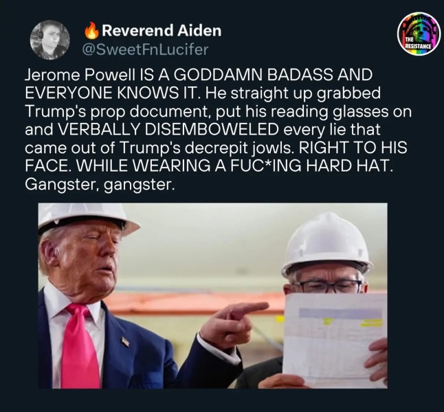 Still dancing the Tariff Tango, Vlad and Bibi still playing him like a fiddle and Epstein's list must be written in invisible ink - Trump thread #146