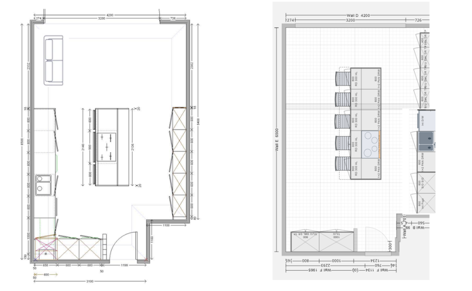 Last minute change of heart on kitchen layout. Need help deciding!