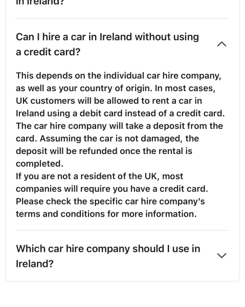 No credit card - holiday ruined??
